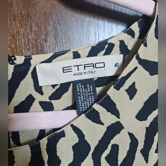 Etro Silk Mini Dress - Picture 4 of 7